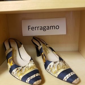 Ferragamo slingbacks